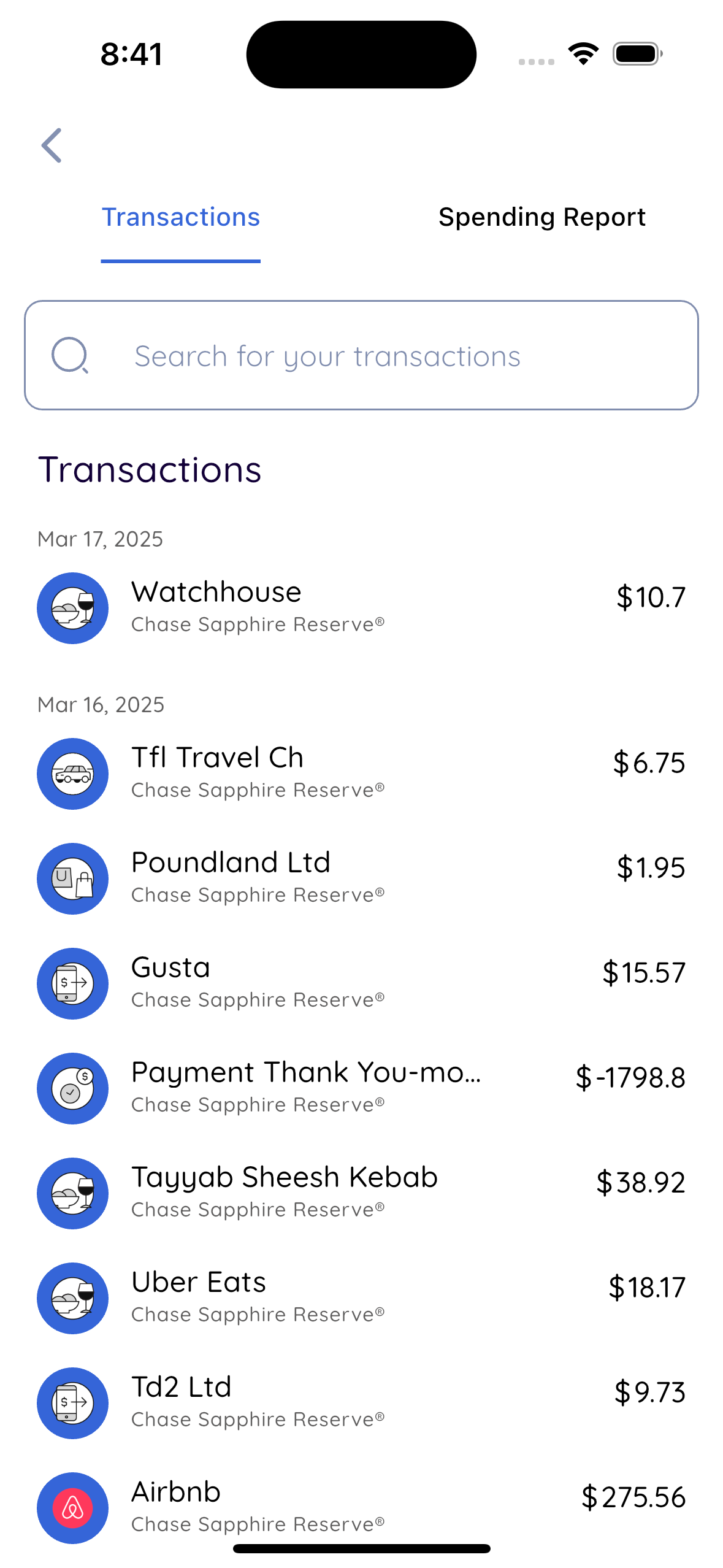 Wicked Pay App - Features